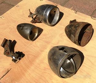 Vecchi fanali biciclette