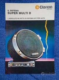 Cataloghi Clarion Hi-Fi car - anni 90
