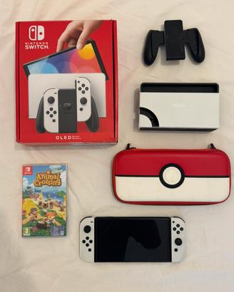 Nintendo Switch OLED bianca