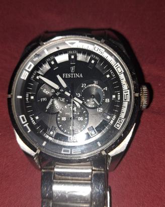 OROLOGIO FESTINA F16606 Cronografo- Batteria nuova