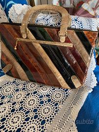 Borsa anni ‘70 lucertola
