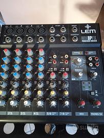 Impianto LEM (Casse+mixer).