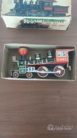 LOCOMOTIVE LUCKY  puffs out real smoke