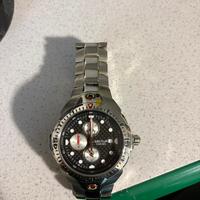 Orologio sector acciaio