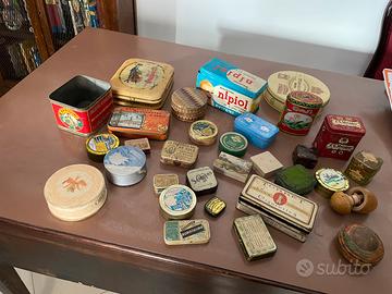 Collezione antiche lattine