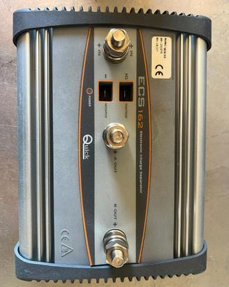 Quick ECS 162 Separatore Carica 160Ah 2 Uscite