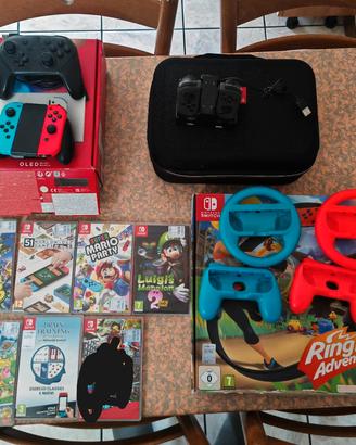 nintendo SWICHT OLED e accessori