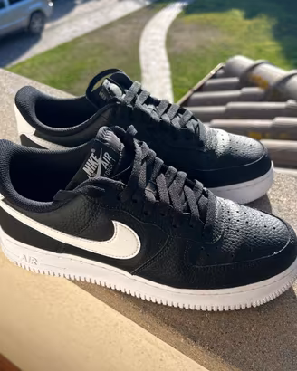 Nike Air Force 1 '07 Low – Black/White – Taglia 42