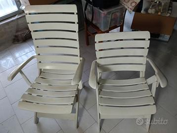 sedie in plastica da esterno