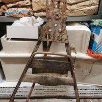 CAVALLETTO PER IDRAULICI PORTATILE CON MORSA