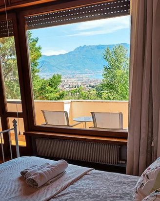 Camere vista mare vicino Pompei,Napoli,Vesuvio