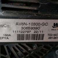 Alternatore Fiesta 1.4 Tdci KVJA AV6N-10300-GC