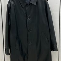 Cappotto in vera pelle uomo