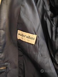 Giacca vintage in pelle WALTER ALBINI