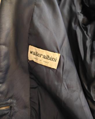 Giacca vintage in pelle WALTER ALBINI