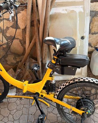 Bici elettrica usata poco 250€