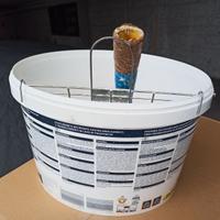 Secchio ovale di plastica pittura