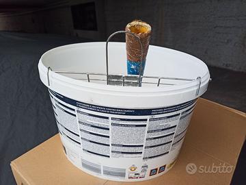 Secchio ovale di plastica pittura