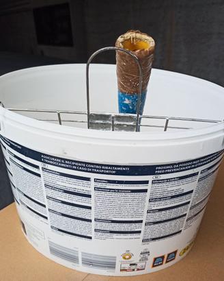 Secchio ovale di plastica pittura