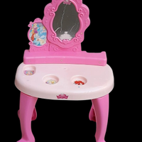 Toeletta rosa per bambini con specchio