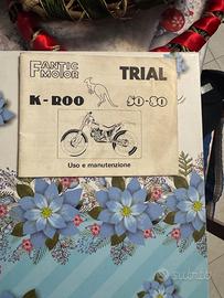 Fantic Motor trial K-ROO 50-80 uso manutenzione