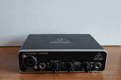 Behringer UMC22 scheda audio USB