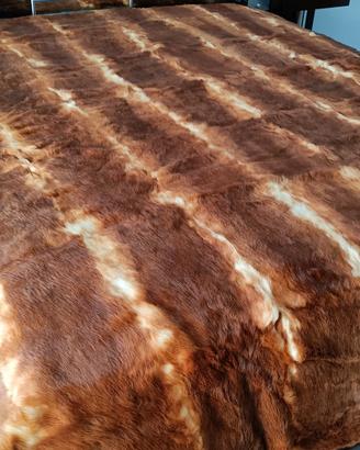 Coperta in pelliccia di lapin 