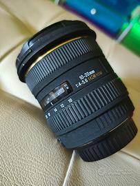 obiettivo sigma 10-20 1:4/5.6 dc hsm CANON