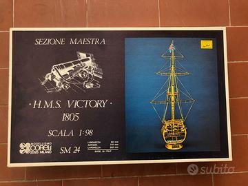 veliero COREL sezione maestra hms victory SM 24