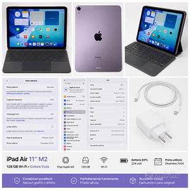 Apple iPad Air 11” M2 128GB Viola + Keyboard apple