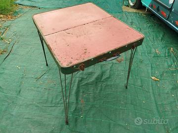 tavolo da campeggio primi anni 60