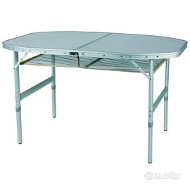 tavolo a valigia in alluminio 120x60