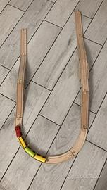 Set per trenino Ikea in legno massiccio