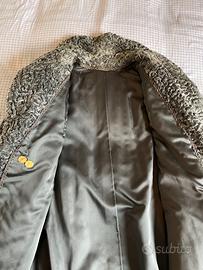 Pelliccia Vintage Vero Persiano Grigio A. Moretti