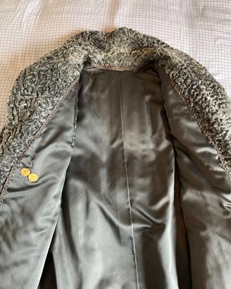 Pelliccia Vintage Vero Persiano Grigio A. Moretti