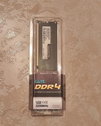 RAM 16GB DDR4 3200MHz TeamGroup Elite