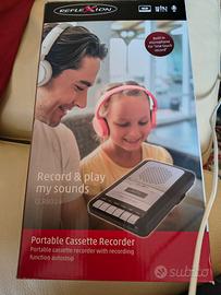 REGISTRATORE/RIPRODUTTORE MusiCASSETTE