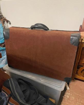 Grande valigia vintage Gucci