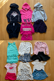 Lotto vestiti bambina 2-4 anni. 103+ pezzi
