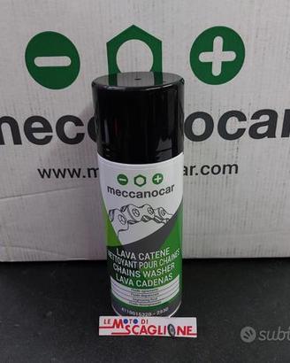 Meccanocar lava catena moto fluido sgrassante lava