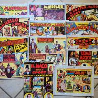 Serie di 14 Fumetti di “Mandrake”