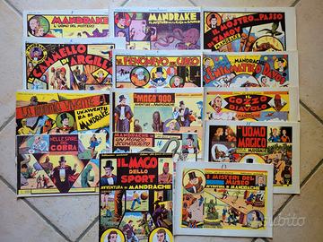 Serie di 14 Fumetti di “Mandrake”