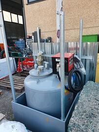 Cisterna per gasolio 500 litri per trattore