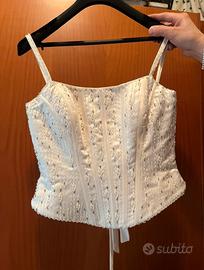 Abito da sposa bianco taglia 40/42
