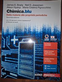 Chimica. Blu dalla materia alle  proprietà periodi
