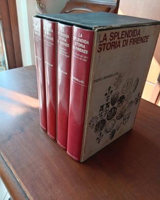 la splendida storia di firenze - cofanetto