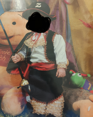 Vestito di carnevale royal Zorro
