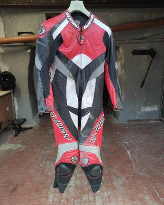 Tuta pelle suomy tg 50