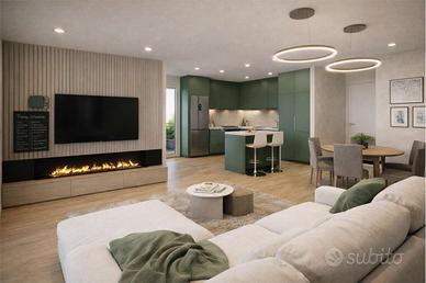 TRILOCALE NUOVO IN CLASSE A, ULTIMO PIANO CON TERR