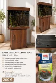 Acquario Juwel Lido 120 con mobile originale